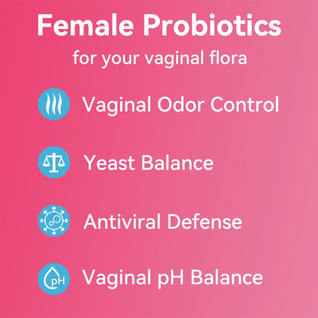 Bluma Feminine Balance Probiotics – 30 Capsules | With Organic Yeast Selenium, Vitamin C & Folic Acid | Supports pH Balance & Digestive Health